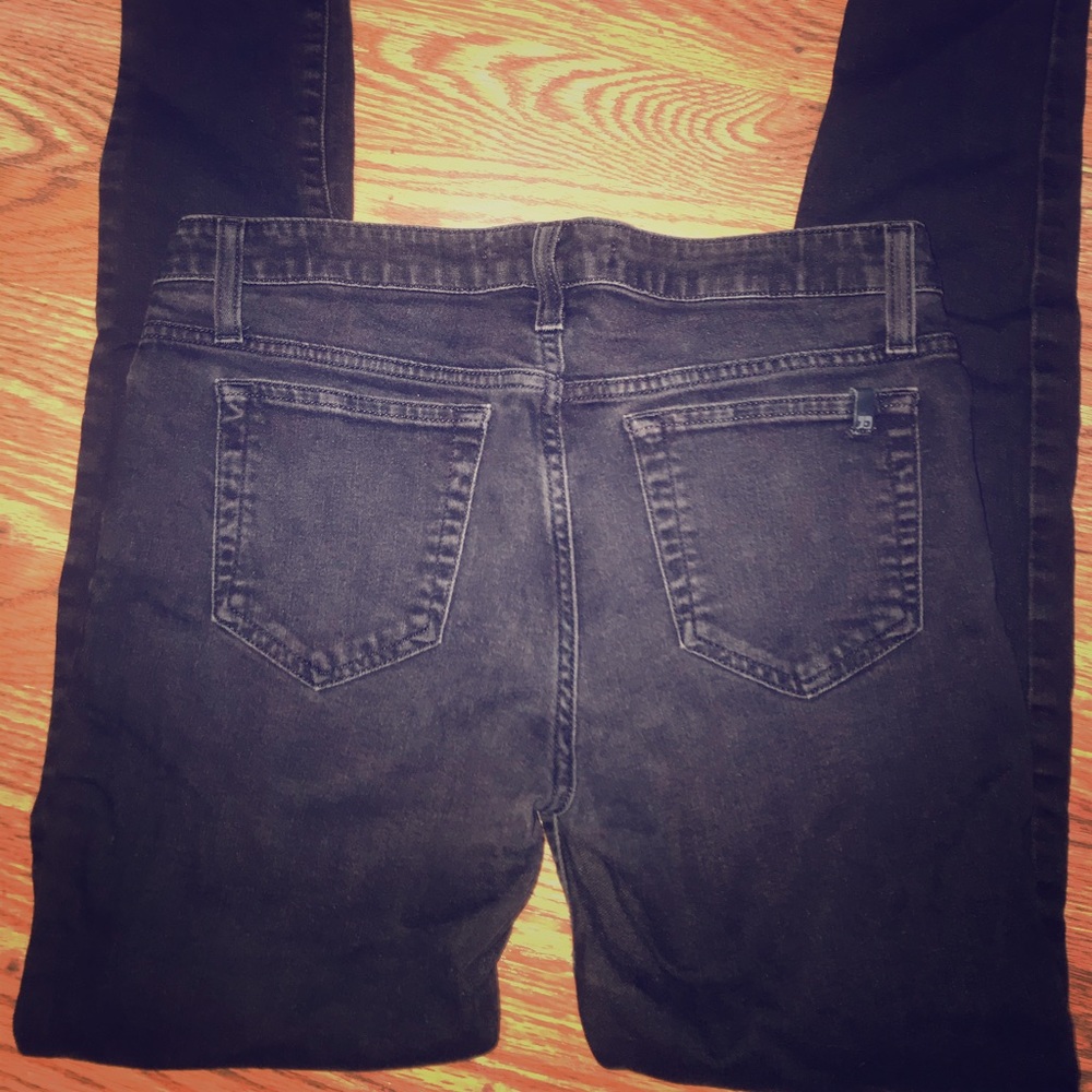 Joe’s Dark Denim/Faded Black Skinny Jeans